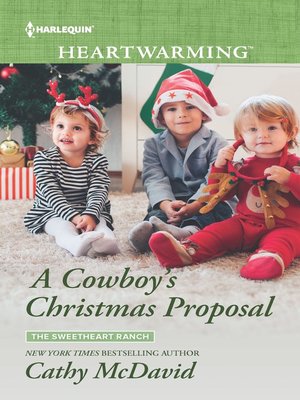 cover image of A Cowboy's Christmas Proposal